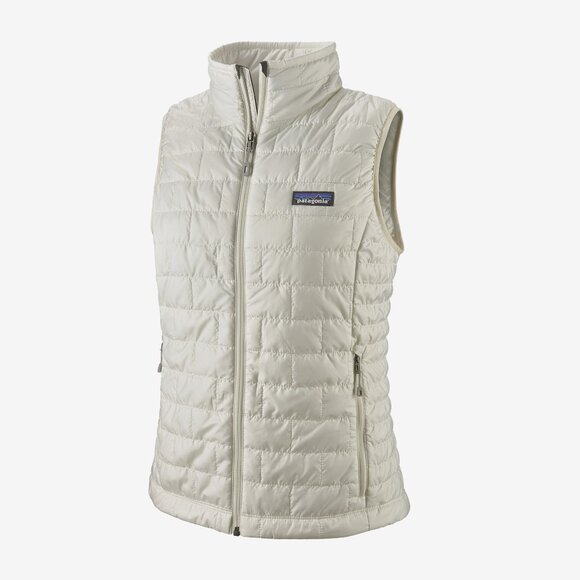 Patagonia Nano Puff Vest Birch White Small Primaloft - Picture 2 of 7